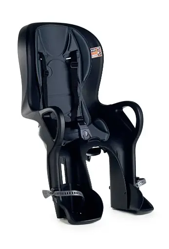 [07756-16] Fietsstoel 10+ Black/Dark Grey | Zwart/Antraciet