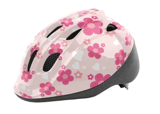 [07774-11] Fietshelm Flower | Roze