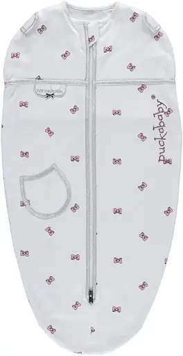 [01556-17] Swaddle bag Mini White Bowy | White
