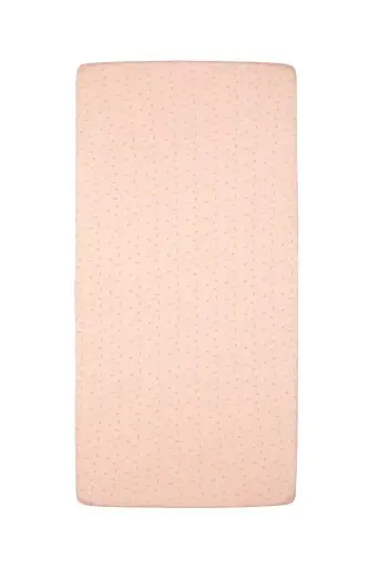 [01011-226] Hoeslaken Jersey 60x120cm Lauf | Zalm