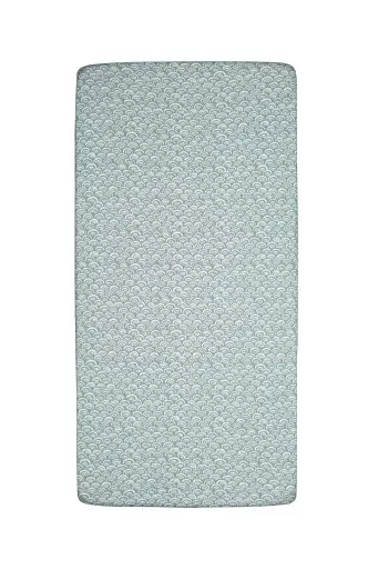 [01011-227] Hoeslaken Jersey 60x120cm Ylber | Blauw