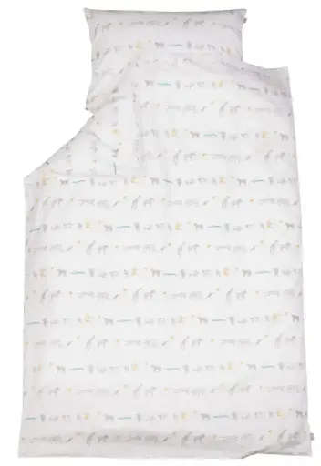 [01152-143] Housse de couette 100x140cm Mowgli | Multicolore