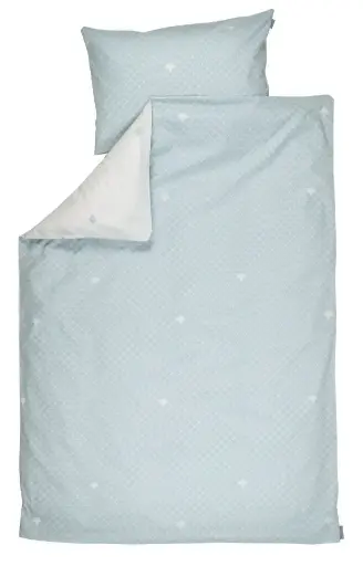 [01152-212] Housse de couette 100x140cm Bears | Menthe