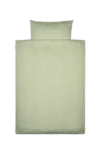 [01152-225] Housse de couette 140x100cm Dot | Vert