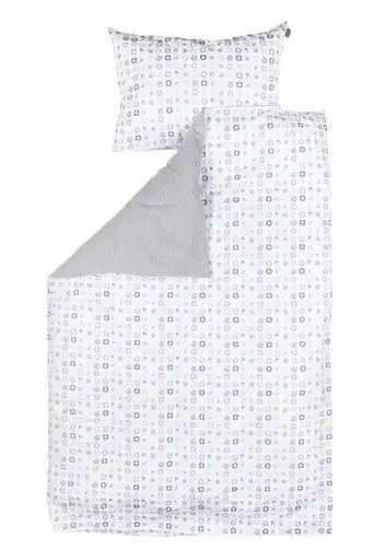 [01152-532] Housse de couette 100x140cm Owl Family | Multicolore