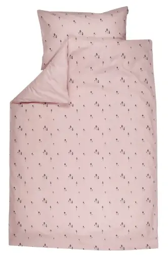 [01158-210] Dekbedovertrek 140x200cm Pink Gnome | Roze