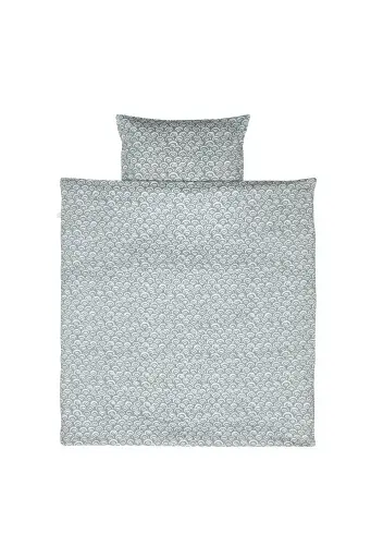 [01155-227] Housse de couette 80x80cm Ylber | Bleu