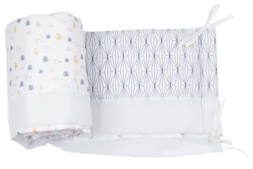 [01450-144] Cot/playpen bumper Alice | Multicolour