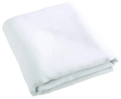 [01303-01] Couverture 75x100cm Uni | Blanc