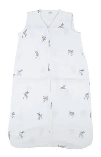 [01517-141] Sleeping bag Summer Muslin 70cm Bambi | White