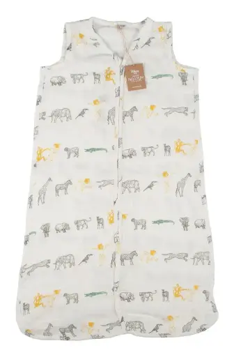 [01517-143] Sleeping bag Summer Muslin 70cm Mowgli | Multicolour