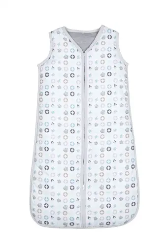 [01509-532] Slaapzak Winter 90cm Owl Family | Meerkleurig