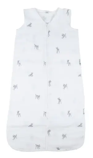 [01518-141] Sleeping bag Summer Muslin 90cm Bambi | White