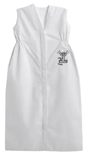 [01516-165] Sac de couchage Eté 90-110cm Tigger | Blanc/Noir