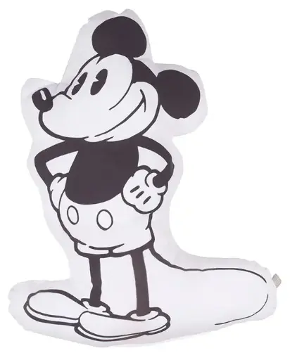[05155-140] Kussen Decoratief Mickey | Wit