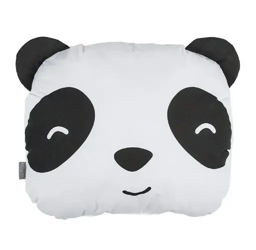 [05155-211] Kussen Decoratief Panda | Wit