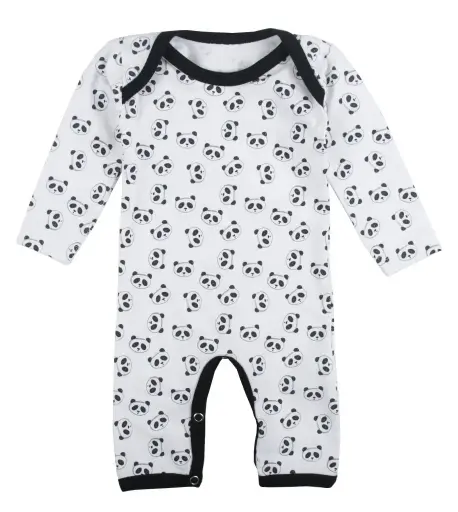 Pyjama Allover Panda White | Blanc