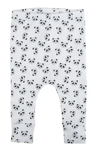 Broekje Allover Panda White | Wit