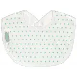 [01630-10] Bavoir Newborn Jersey Asterisk Mint | Menthe