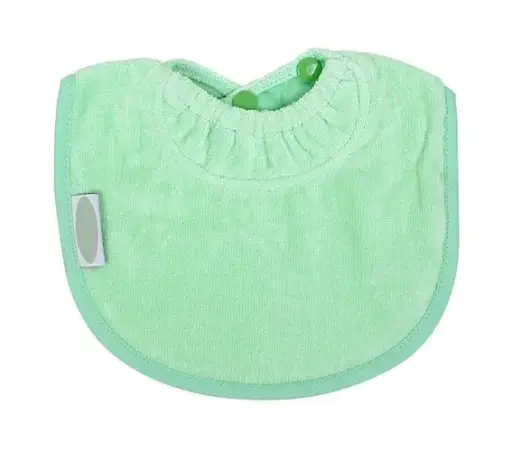 [01670-10] Bavoir Newborn Stretch Mint Green | Menthe