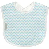 [01631-03] Bavoir Junior Jersey Chevron Blue | Bleu