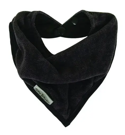 [01679-16] Bandana Bib Stretch Anthracite | Anthracite