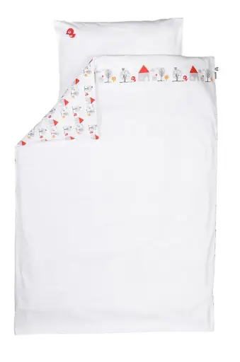 [01152-320] Housse de couette 100x135cm Stuga | Multicolore