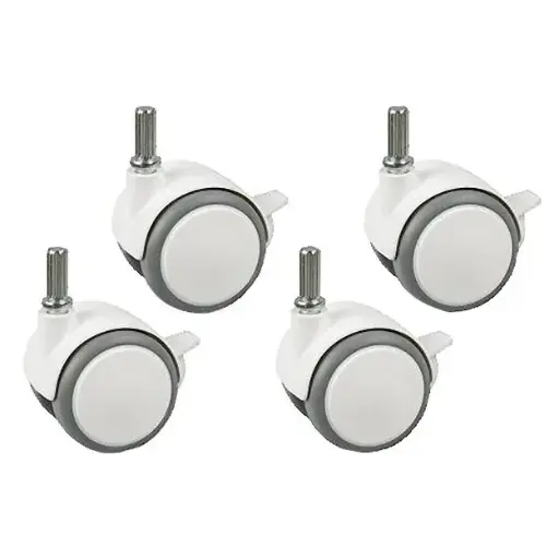 [00200-01] Set de roulettes Troll Bursery Blanc | Blanc