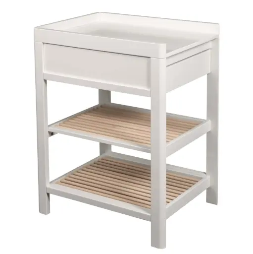 [00214-82] Changing Table Lukas Duo White/Natural | White