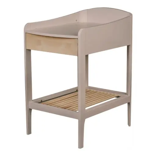 [00214-93] Changing Table Wave Sand/Wax | Beige