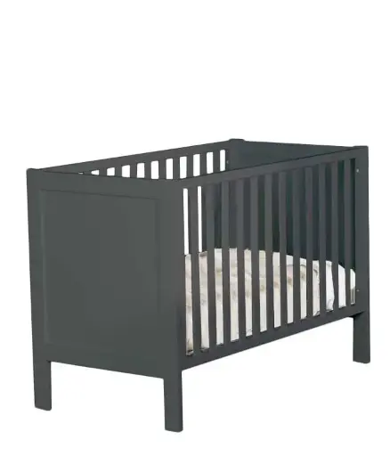 [00203-25P] Bed 60x120cm Loft Seal Grey | Antraciet