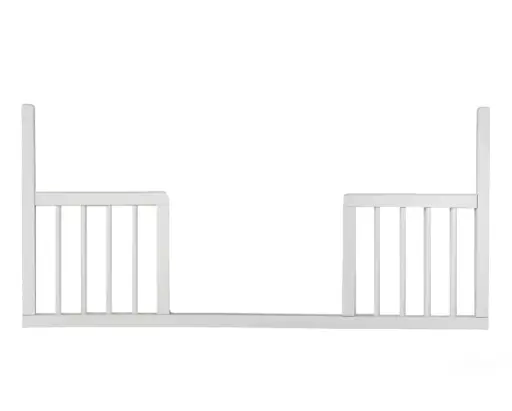 [00206-33] Zijpaneel Bed 60x120cm Lukas White | Wit