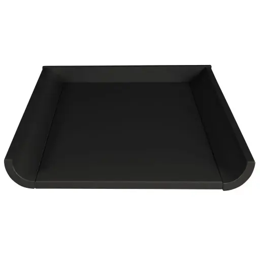 [00218-92] Changing top Wave Black Satin | Black