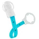 [78101-00] Pacifier clip Turquoise | Turquoise