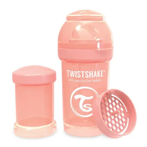 [78312-00] Baby bottle 180ml Pastel Peach | Peach