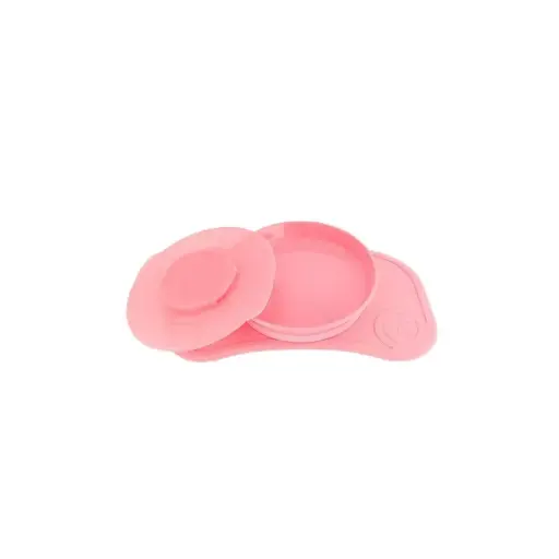 [78439-00] Click-Mat Mini + Assiette Pastel Pink | Rose