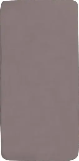 [01000-706] Fitted sheet 40x80cm Warm Grey | Grey