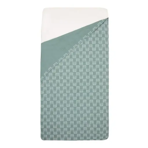 [01206-705] Tuck-Inn Sheet 40x80cm Sticky Stripes | Green