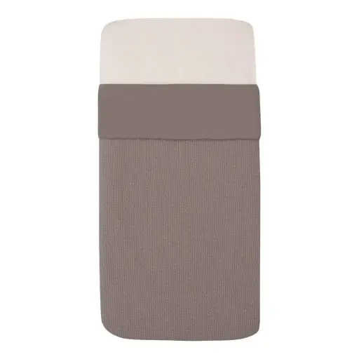 [01323-706] Tuck-Inn Couverture 60x120cm/70x140cm Waves Warm Grey | Gris