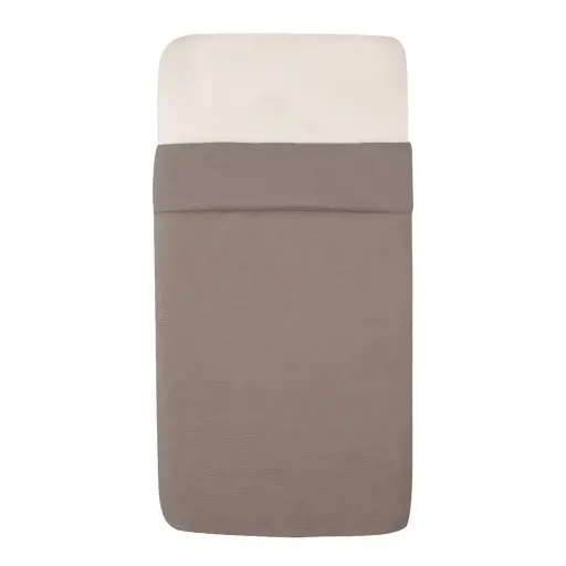 [01312-706] Tuck-Inn Blanket 40x80cm Velvet Rib Warm Grey | Grey