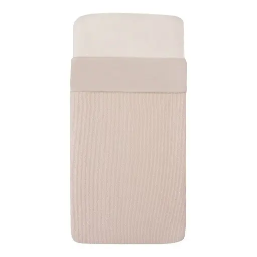 [01313-717] Tuck-Inn Couverture 40x80cm Waves Soft Sand | Ecru