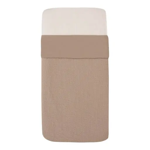 [01313-719] Tuck-Inn Blanket 40x80cm Waves Urban Taupe | Taupe