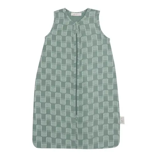 [01518-705] Sleeping bag Summer Muslin 68/80 Sticky Stripes | Green