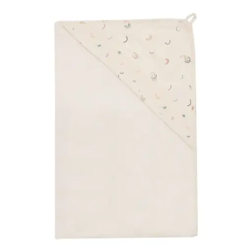 [01601-704] Cape de bain Hydrophile 75x85cm Magical Days | Offwhite