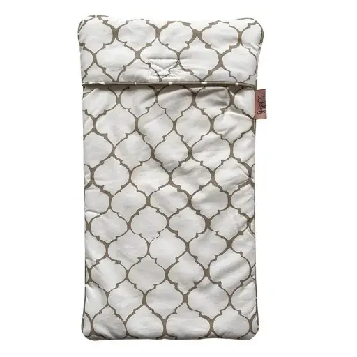 [01607-728] Hot water bottle cover Once Upon A Dream Sand | White