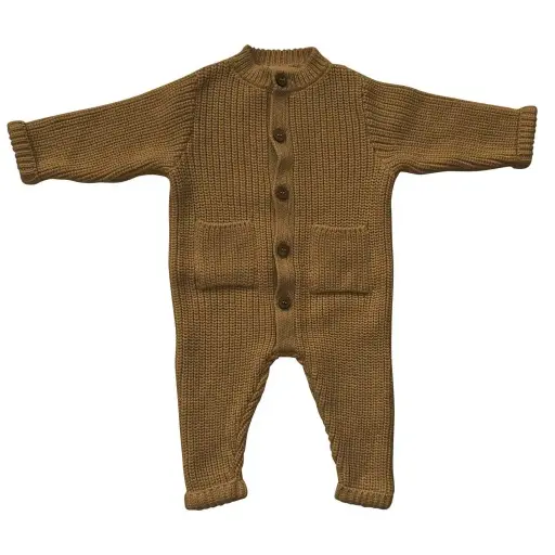 Playsuit Knitted Olive