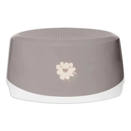 [06026-024] Step stool Farm Friends | Brown