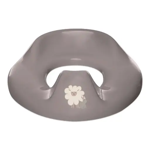 [06038-024] Toilet seat Farm Friends | Brown