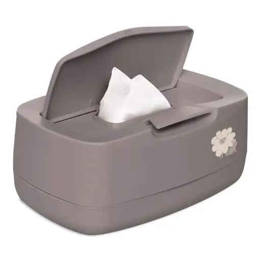 [06228-024] Boîte à lingettes Farm Friends | Marron