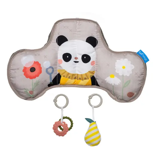 [13725-TAF] Panda Tummy-Time Pillow